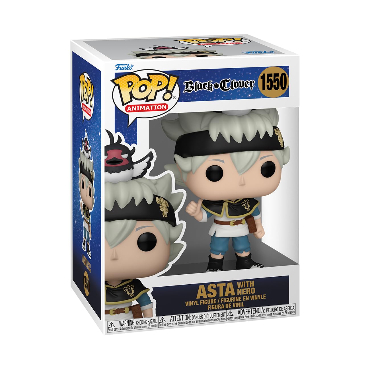 Funko POP! Animation: Black Clover - Asta with Nero - Collectable Vinyl Figure - Gift Idea - Official Merchandise - for Kids & Adults - Anime Fans…