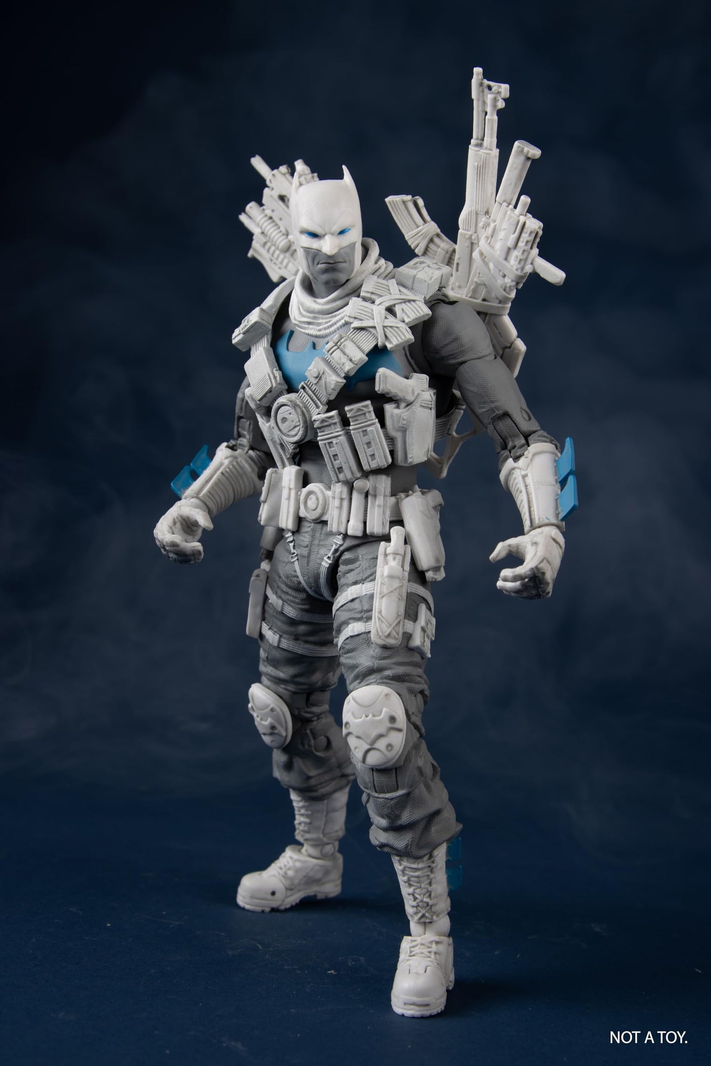 McFarlane Toys DC The Grim Knight Black and White Figure with Accent Gold Label, 7-Inch