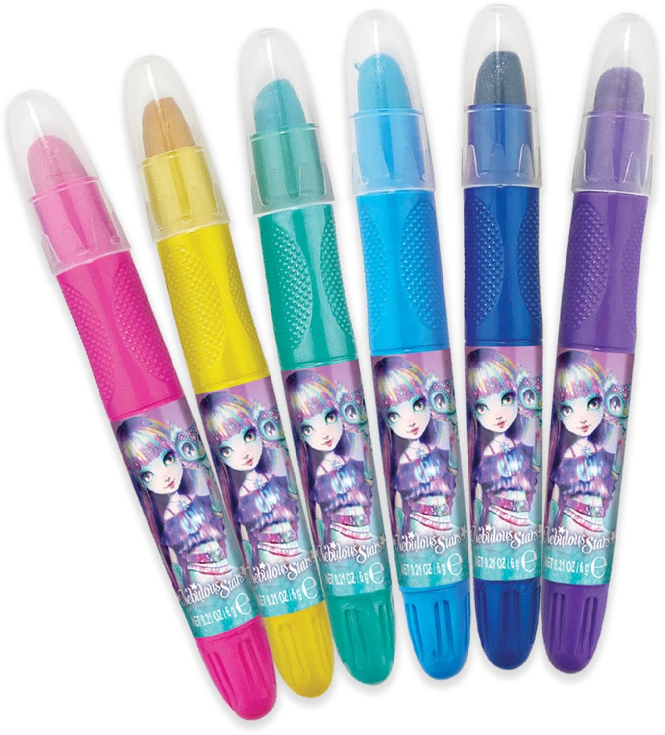 Nebulous Stars Glitter Hair Chalk Pens