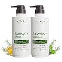 ALFHEIM Rosemary+ Purifying Shampoo & Conditioner Set - Balancing Care for Oily & Fine Hair with Rosemary, Peppermint & Jojoba Oils - Deep Cleanse