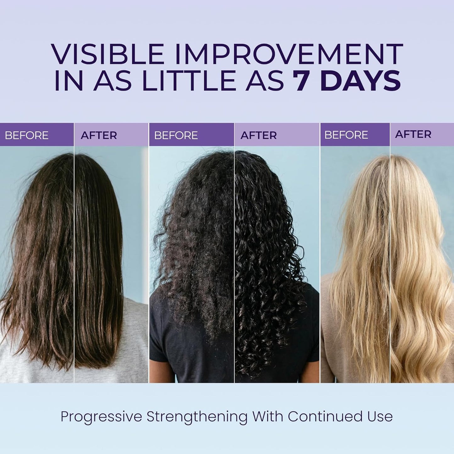 Biotin Shampoo & Conditioner Set For Longer Hair: Promotes Healthy Hair Growth, Strengthens Damaged Hair, Prevents Hair Breakage, Infused With Biotin