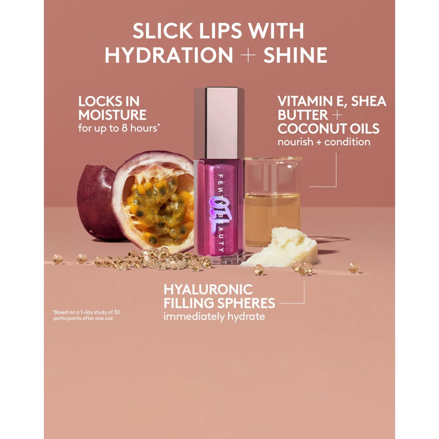 Gloss Bomb Luminizing Lip Oil N Gloss - 05 Frosted Bunz by Fenty Beauty for Women - 0.3 oz Lip Gloss