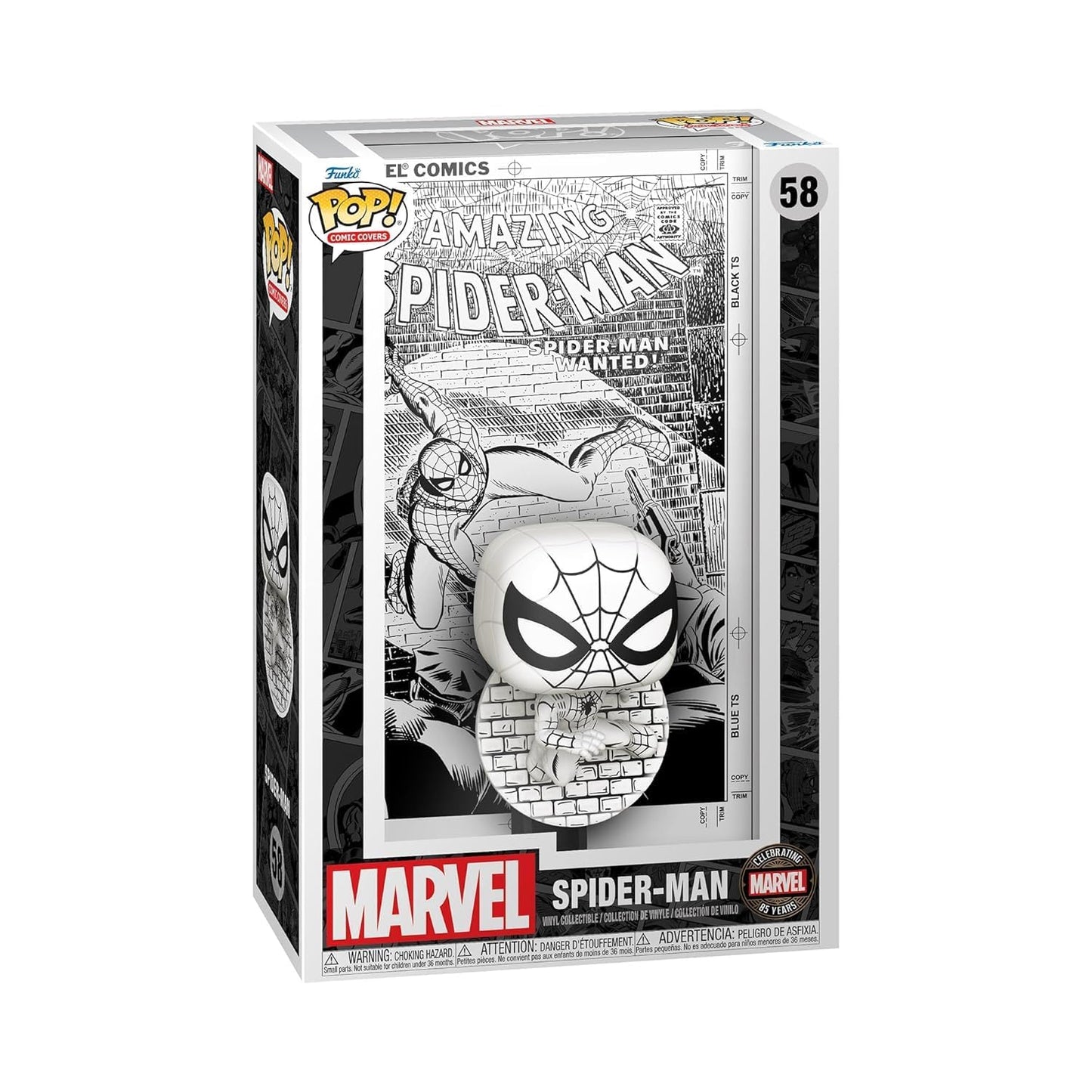 Funko POP! Comic Cover: Marvel's 85th - Spider-Man - Spider-Man - Marvel Comics - Collectable Vinyl Figure - Gift Idea - Official Merchandise…