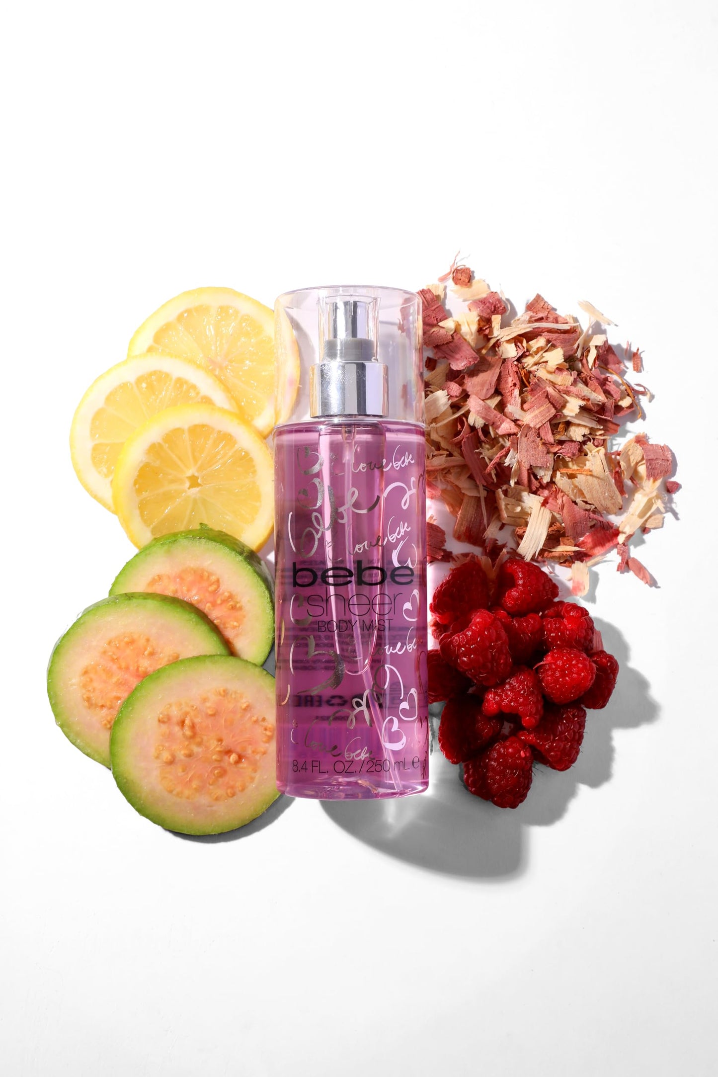 Bebe Sheer Body Mist - Body Spray for Women - Perfume Mist Sensual and Flirtatious Women's Fragrance with Citrus Cocktail, Pink Peony, and Sandalwood
