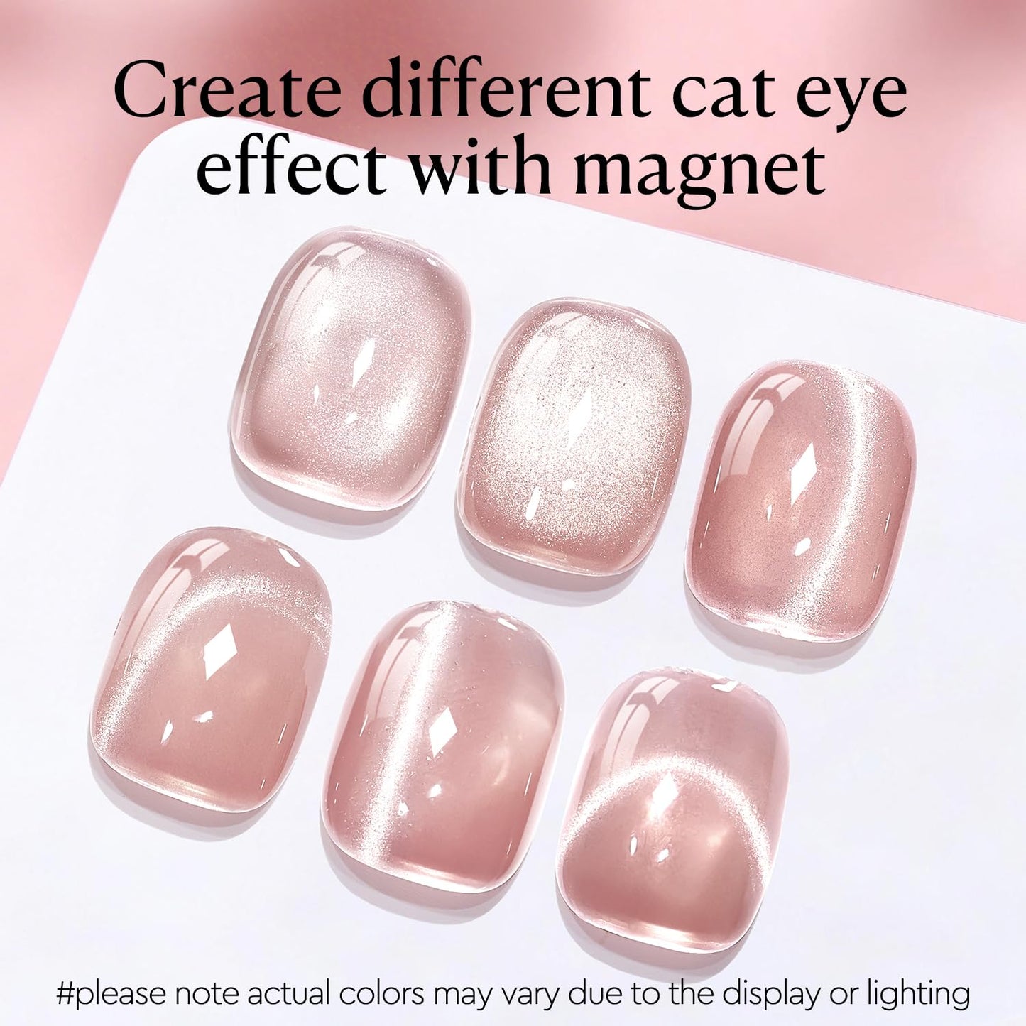 AZUREBEAUTY18ML Nude Pink Cat Eye Magnetic Gel Nail Polish Beauty and Personal Care AZUREBEAUTY