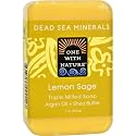 ONE WITH NATURE DEAD SEA BAR SOAP,LMN SAG, 7 OZ Beauty & Personal Care One With Nature