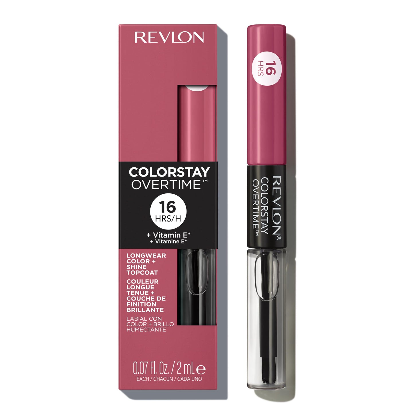 REV Colorstay Overtime Lipcolor 220 Infinite Raspberry .07fl oz
