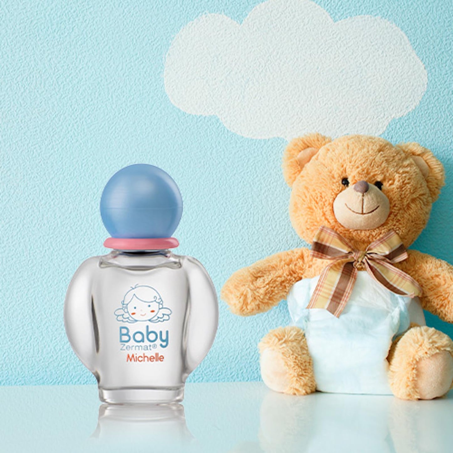 Zermat Baby Michelle | Baby Cologne Unisex Perfume | Paraben-Free & Hypoallergenic Gentle Formula | Long-Lasting Soft Floral Scents with Violets,