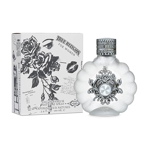 True Religion Eau De Parfum Spray for Women - Perfume for Women, Fruity & Floral Fragrance, EDT, Designer Scent for Her, Long Lasting - 3.4 fl oz (100