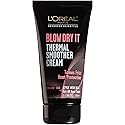 L'Oreal Paris Advanced Hairstyle Blow Dry It Thermal Smoother Cream, 5.1 Ounce