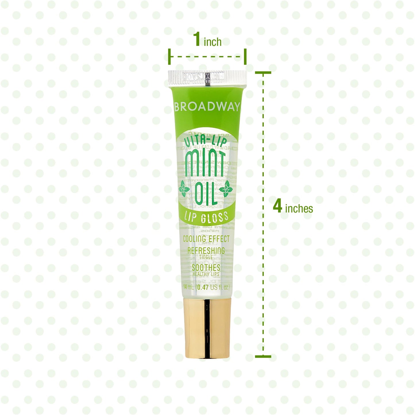 Ruby Kisses Broadway Vita-Lip Tinted & Clear Lip Gloss (10 Pack) Ultra-Hydrating & Soothing Formula, High-Shine Non-Sticky Lip Balm with Mint,