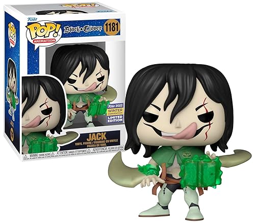 Funko POP! Animation: Black Clover - Jack - (Ripper) - Collectable Vinyl Figure - Gift Idea - Official Merchandise - Toys for Kids & Adults - Anime…