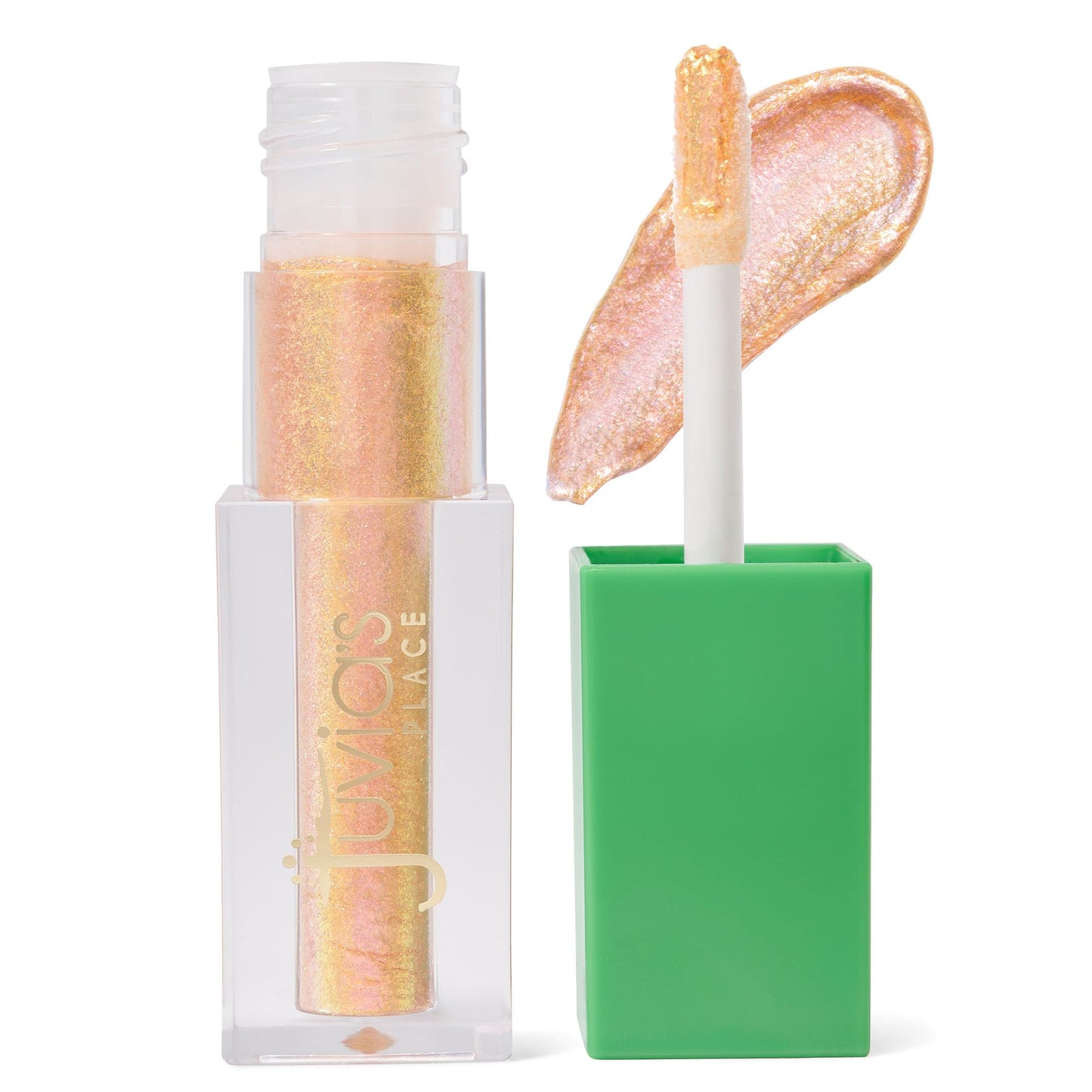 Juvia's Place Liquid Eyeshadow Culture 2 Cheri Coco - Glitter Liquid Eyeshadow, Multichrome, Metallic, Eye Shimmer and Iridescent, Glitter Makeup…