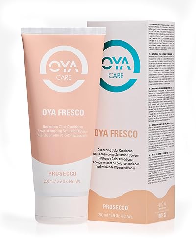 OYA Fresco Quenching Color Conditioner - Prosecco - Semi Permanent Color Depositing Conditioner for Blonde Hair - Enhances & Maintains Beige Blonde