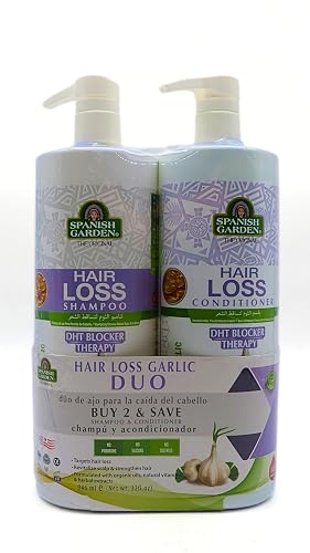 Spanish garden shampoo and Conditioner, 16 Fl Oz (Pack of 2), Clear