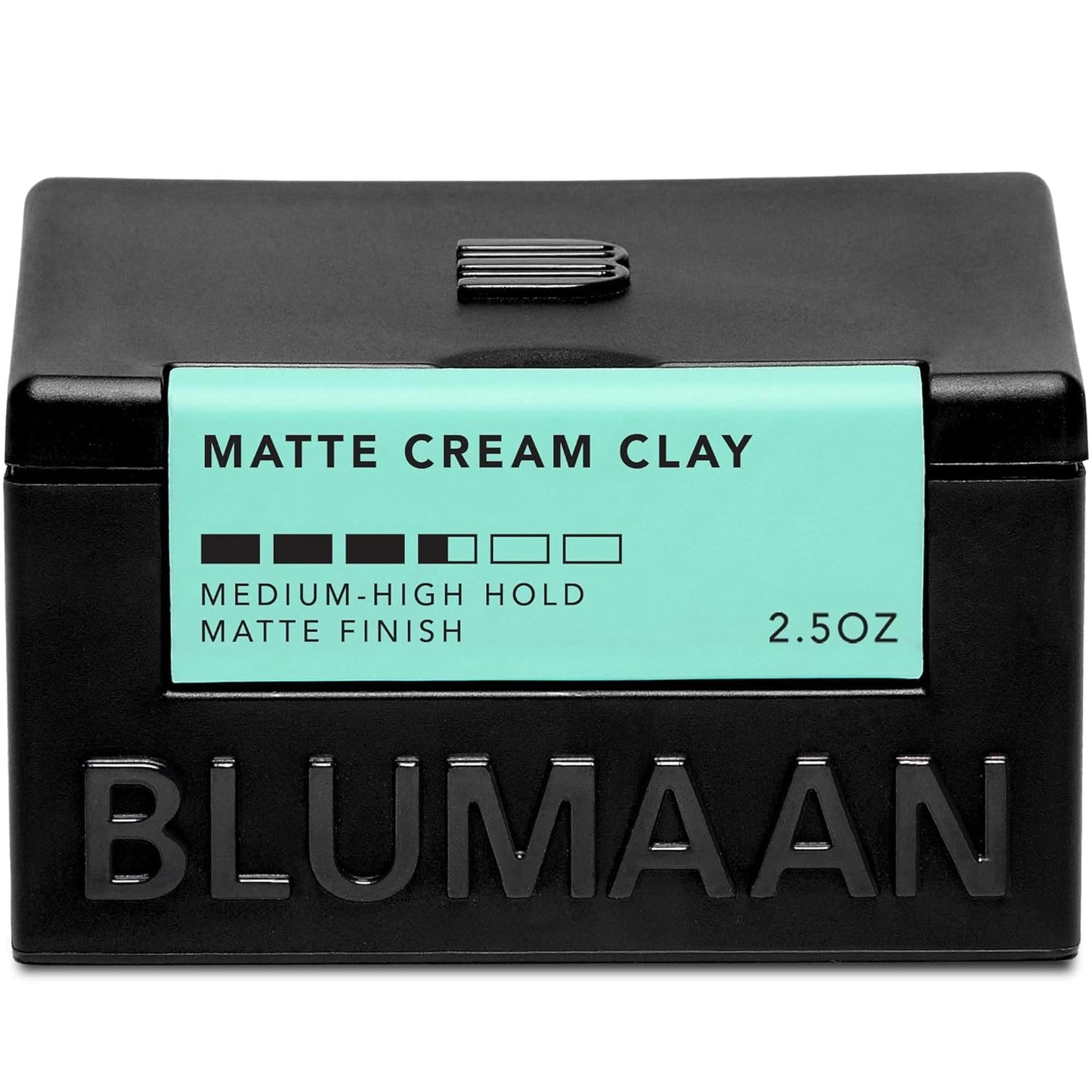 BLUMAAN Matte Cream Clay - High Hold Matte Finish - Versatile, Easy To Apply, Weightless Control, Nourishing and Cleansing Hair Care Essential