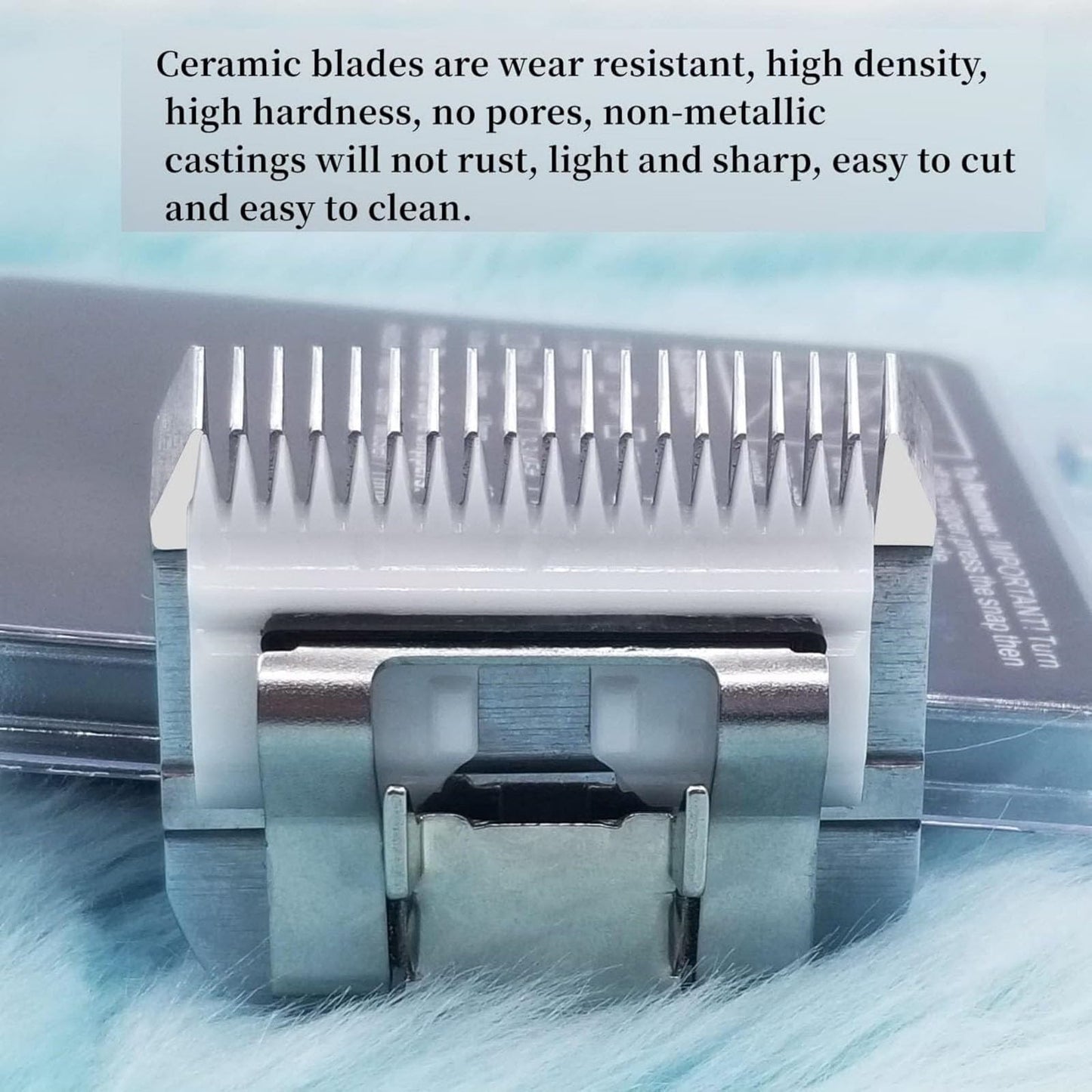 Pet Dog Grooming Detachable Blade, 9.5mm, Size-4F for Wahl KM2, KM5, KM10, A5 Clippers Beauty and Personal Care MOUDOAUER