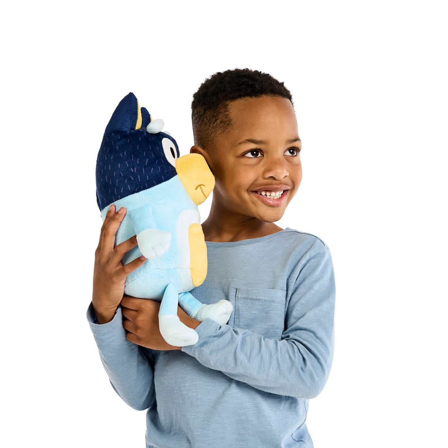 Bluey Talking Bandit (Dad) 14" Talking Plush Bandit Plush Toy with 9 Phrases Theme Song