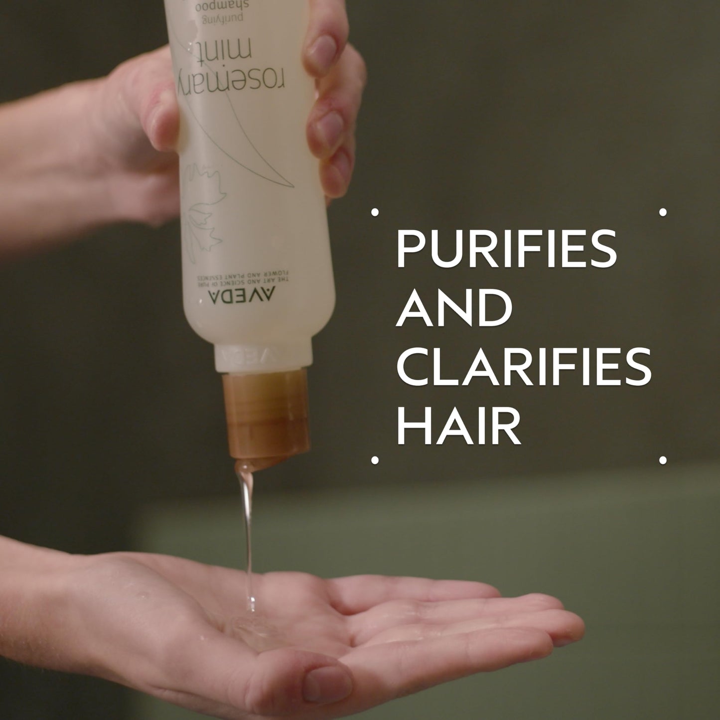 Aveda Rosemary Mint Purifying Shampoo | Clarifying Shampoo | Gently Removes Buildup, Adds Shine | For Normal to Oily Hair, Fine to Medium Hair | Beauty and Personal Care Aveda