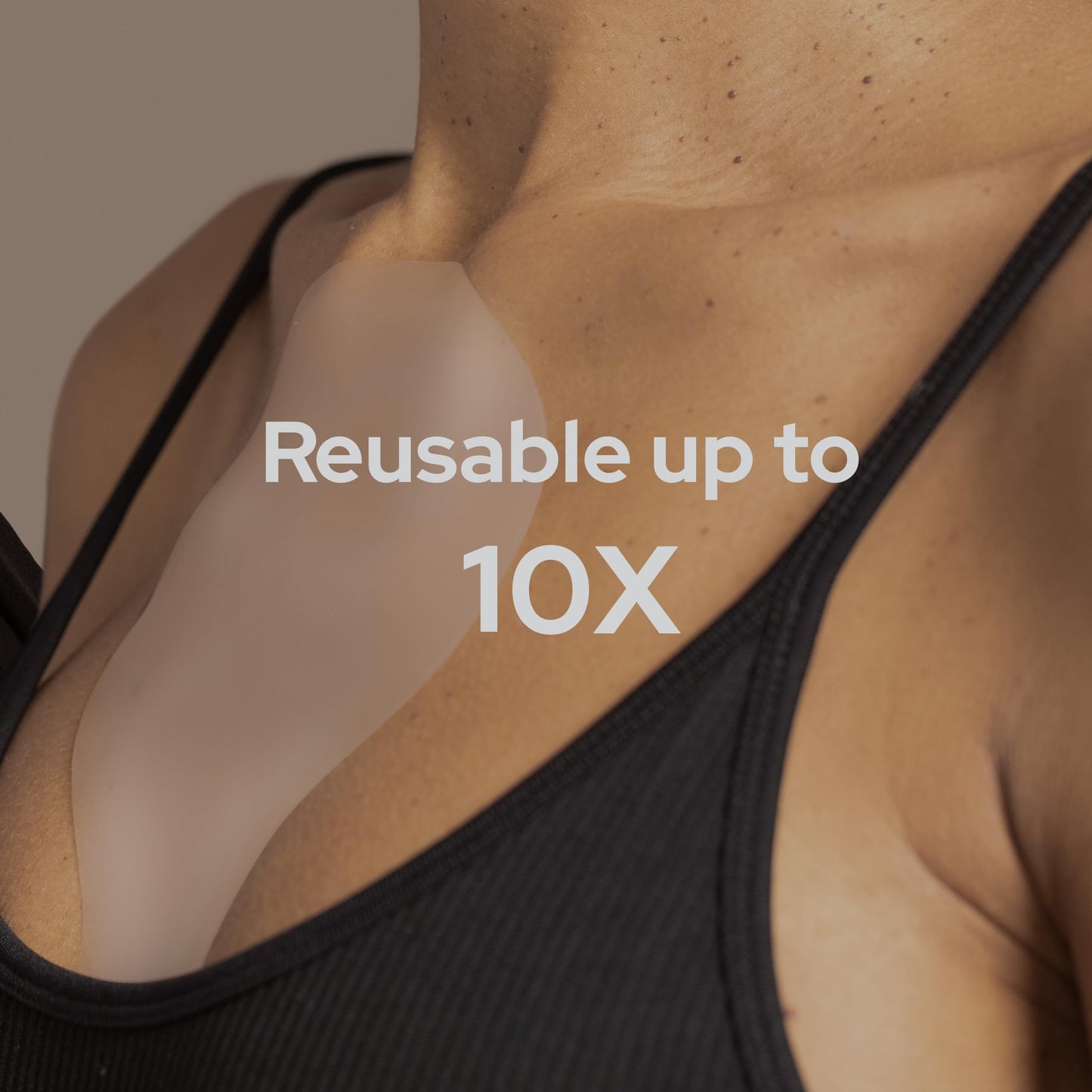 SiO Beauty ChestLift - Wrinkle-Smoothing, Medical-Grade Silicone Patches for Chest Fine Lines - Reusable Up to 10x - Cruelty-Free