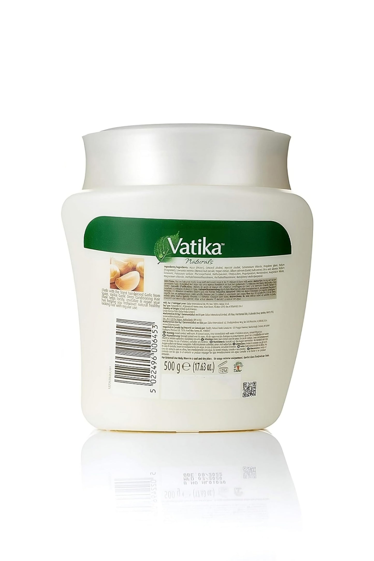 Vatika Naturals Hot Oil Hair Mask - Garlic & Multivitamin for Dry, Damaged, Nourishing & Strengthening, Deep Conditioning for Soft, Smooth Hair