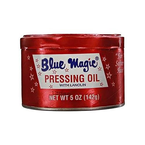 Blue Magic Hair Pressing Oil with Lanolin - 5 Oz