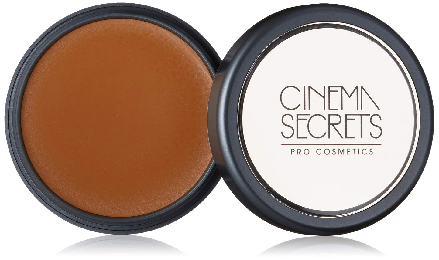 Cinema Secrets Ultimate Foundation Single, Med-Deep Olive Undertones,200 Series, 202-20 - Pro Cream Foundation, Buildable Coverage, Long-Wear Matte