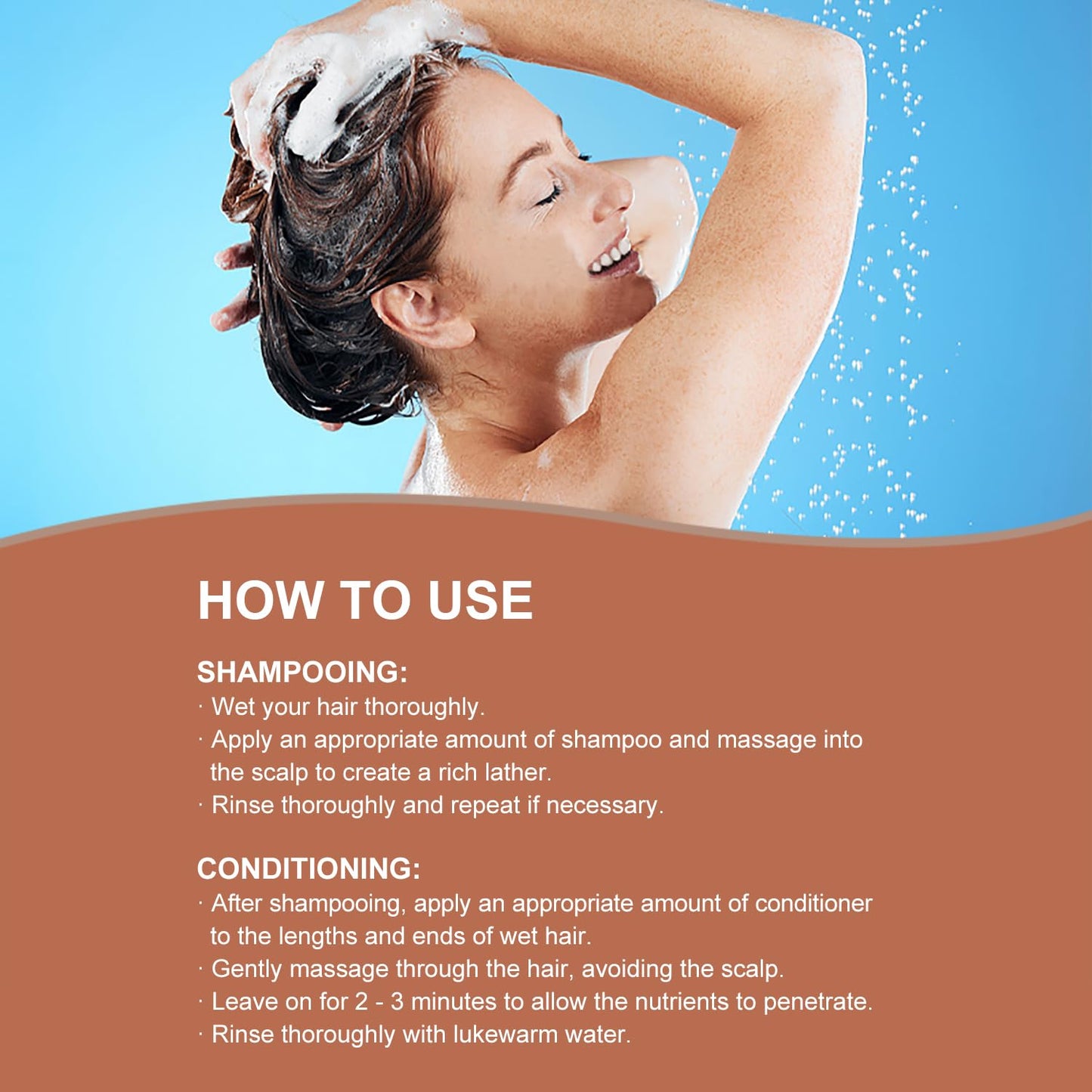 YOGI CARE Argan Oil Shampoo and Conditioner Set - Moisturizing Sulfate Free Moroccan Care- For Curly, Straight, Dry and Damaged Hair