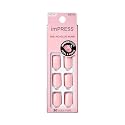 Kiss Impress No Glue Mani Press On Nails, Color, 'Pick me Pink', Pink, Short Size, Squoval Shape, Includes 30 Nails, Prep Pad, Instructions Sheet, 1 Beauty & Personal Care imPRESS