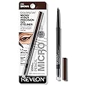 Revlon Gel Eyeliner, ColorStay Micro Hyper Precision Eye Makeup with Built-in Smudger, Waterproof, Stocking Stuffer for Women, 215 Brown, 0.002 oz