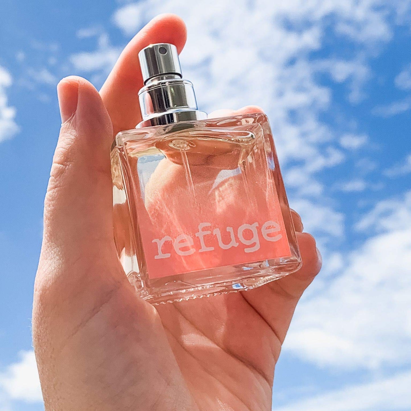 CHARLOTTE RUSSE Refuge Perfume Spray - Fresh Fruity Floral Fragrance for Daytime Wear, Evening Wear and Special Occasions - Raspberry, Peach, Apple