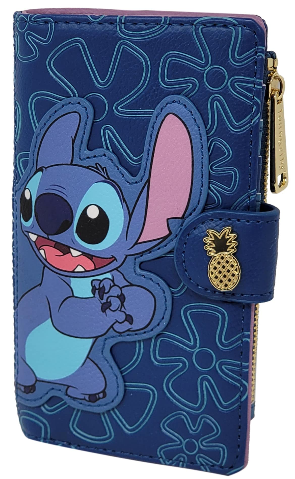 Loungefly Disney Stitch Wallet Snap Flap Clutch