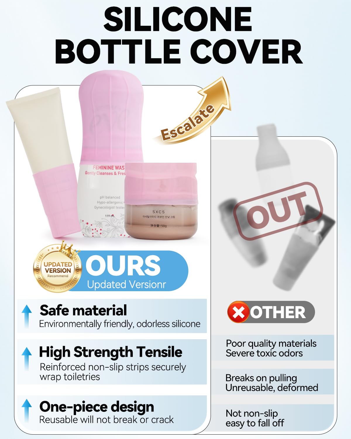 Silicone cover Beauty and Personal Care Skyconser