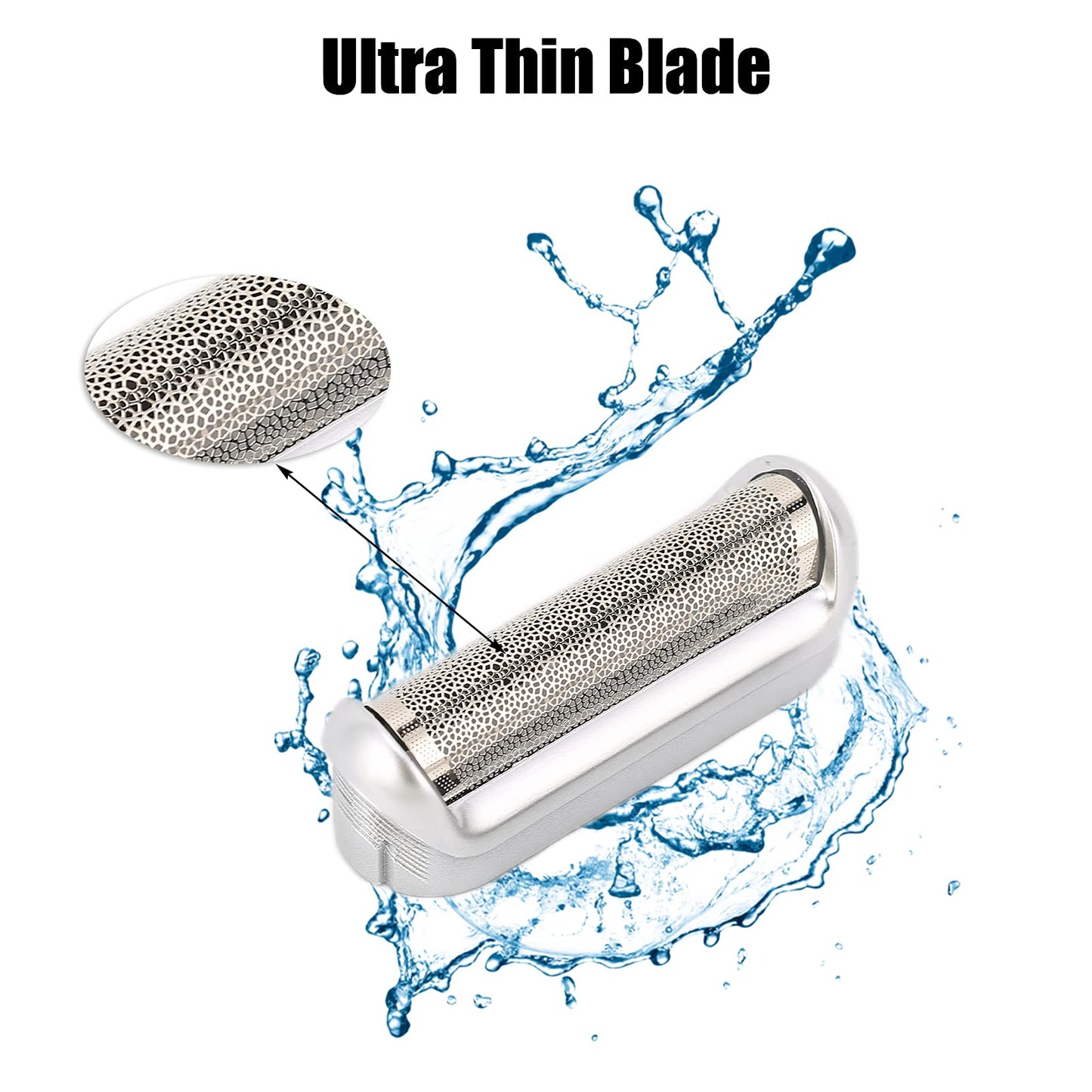 5s Shaver Blades Replacement Foil & Cutter, Replacement Foil Cutter Head Electric Blade Accessories for M90 M60 P40 P50 P60 P70 P80 555 575 370-5S Beauty and Personal Care ZJchao