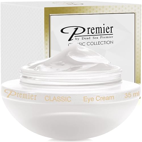 Premier Dead Sea Eye Cream, Age defying, Helps minimize wrinkles, Dark circles, sagging skin, Reduce bags, vitamin A & E, hyaluronic acid, anti-aging Beauty & Personal Care Premier