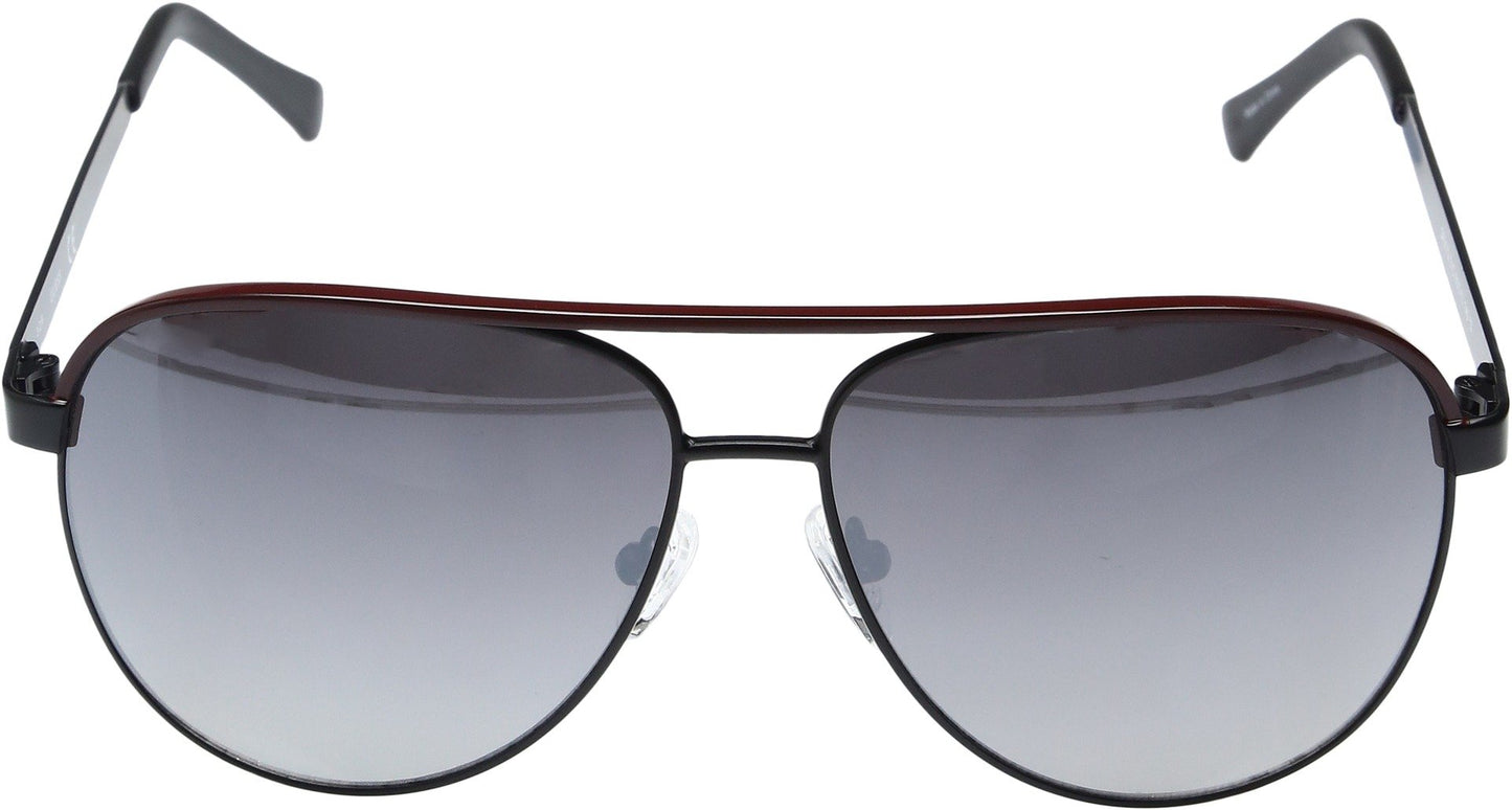 GUESS GF0172 Black/Red Line/Smoke Mirror Lens One Size