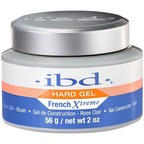 IBD French Xtreme Hard Gel - Blush, Builder Gel for Nails Extensions & Overlays, Durable Professional Salon-Quality, 2 oz Beauty & Personal Care IBD