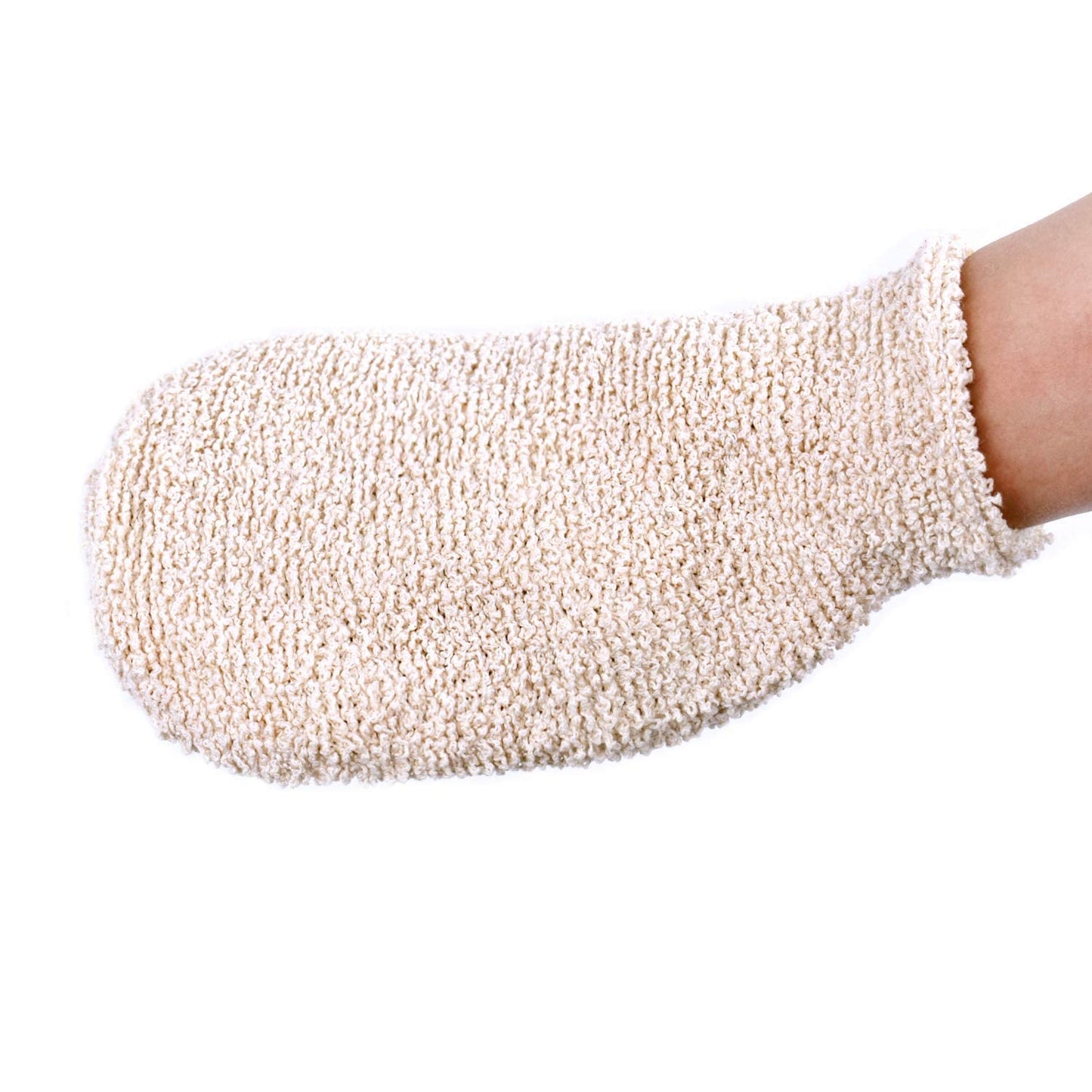 Pack of 3 Bath Shower Gloves Mitts for Exfoliating and Body Scrubber, Bamboo Fiber Bath Spa Shower Scrubber Loofah, Eco Friendly Exfoliating Tool