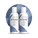 Adore Semi Permanent Hair Color (199 Luxe Blue) (2 Pack) | Vegan & Cruelty-Free Blue Hair Dye | No Ammonia, No Peroxide, No Alcohol | 4 Fl Oz