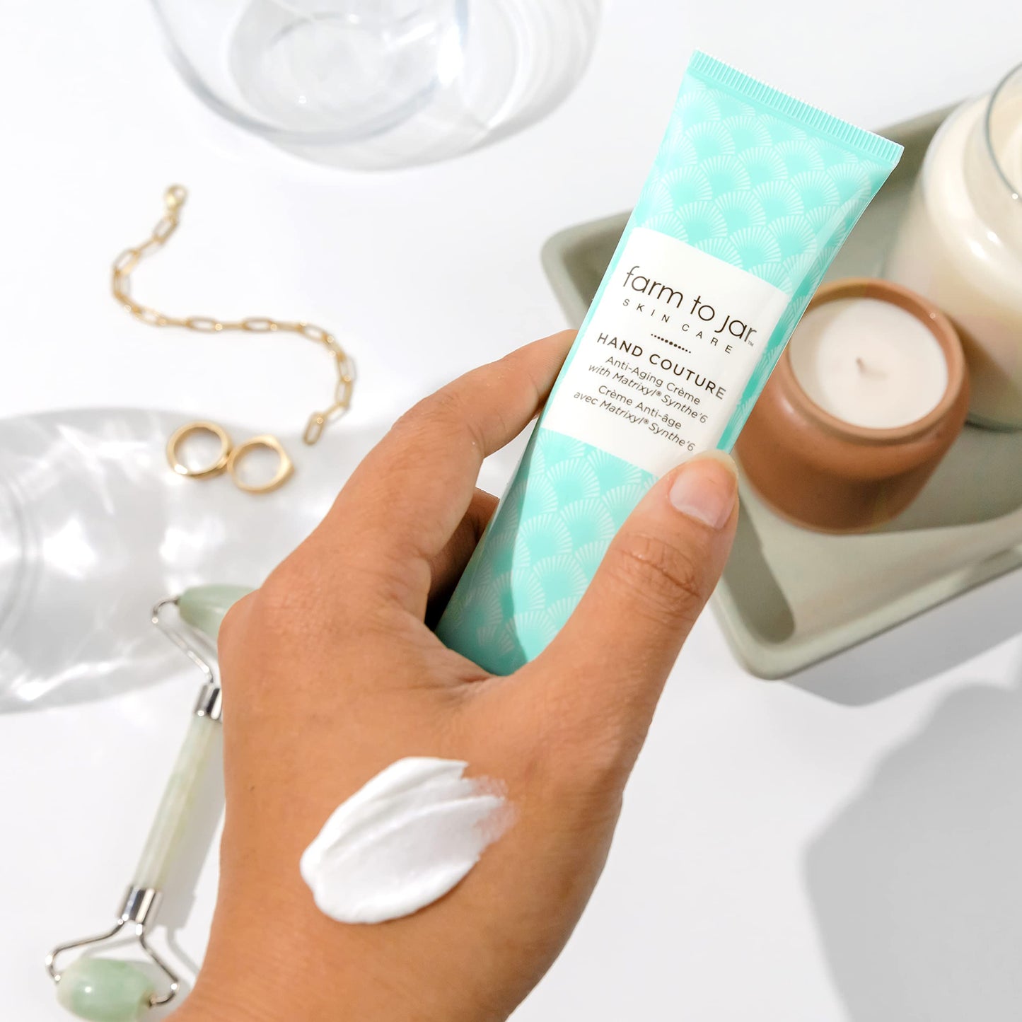 Aloette Anti-Aging Hand Cream, Hand Couture - Smoothing & Firming Hand Creme for Lines & Wrinkles -Soothing Aloe Vera Hydrates & Moisturizes