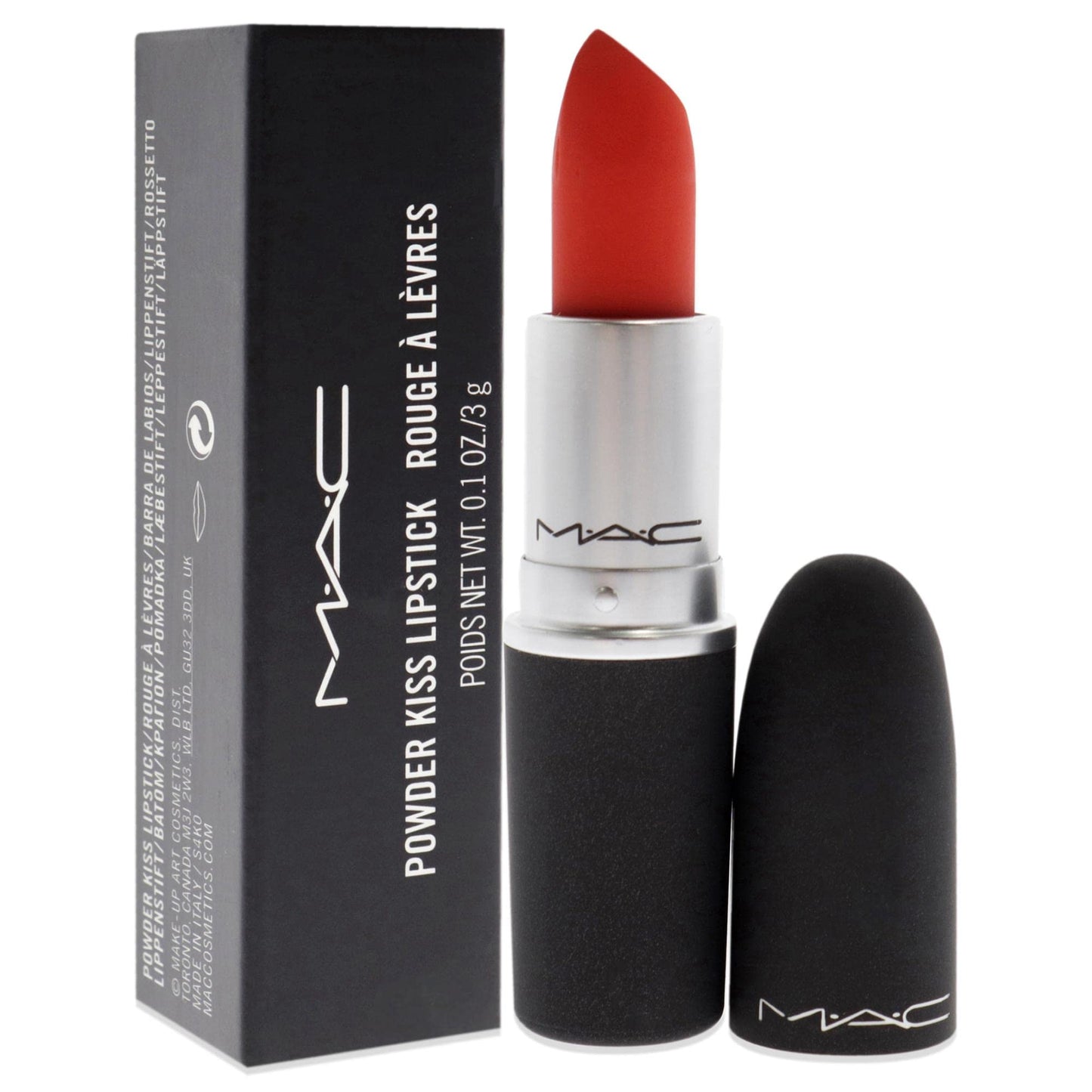 MAC Powder Kiss Lipstick - Style Shocked Lipstick Women 0.1 oz