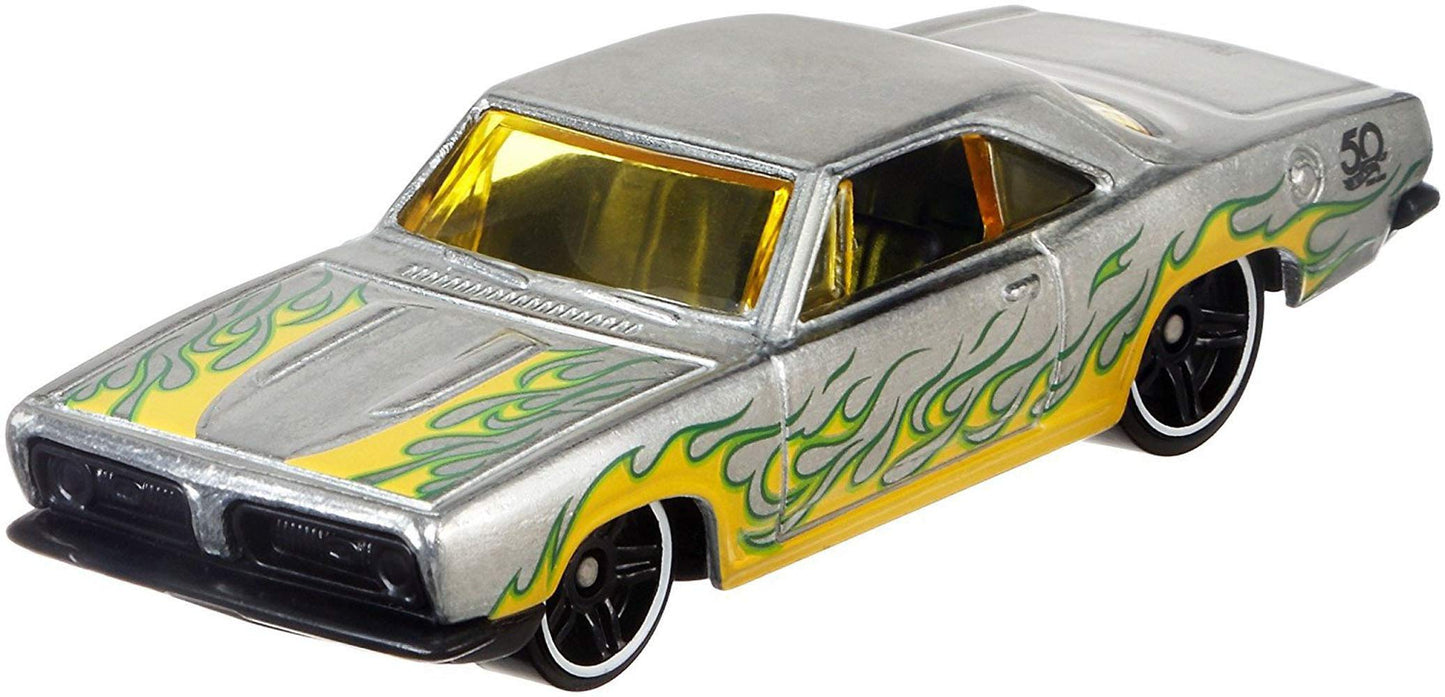 Hot Wheels ZAMAC '68 Plymouth Barracuda Formula S 3/8 50TH Anniversary