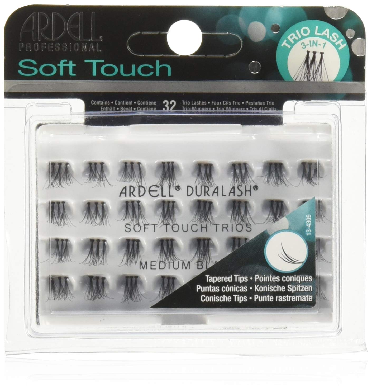 Soft Touch Trios Individuals Medium Black