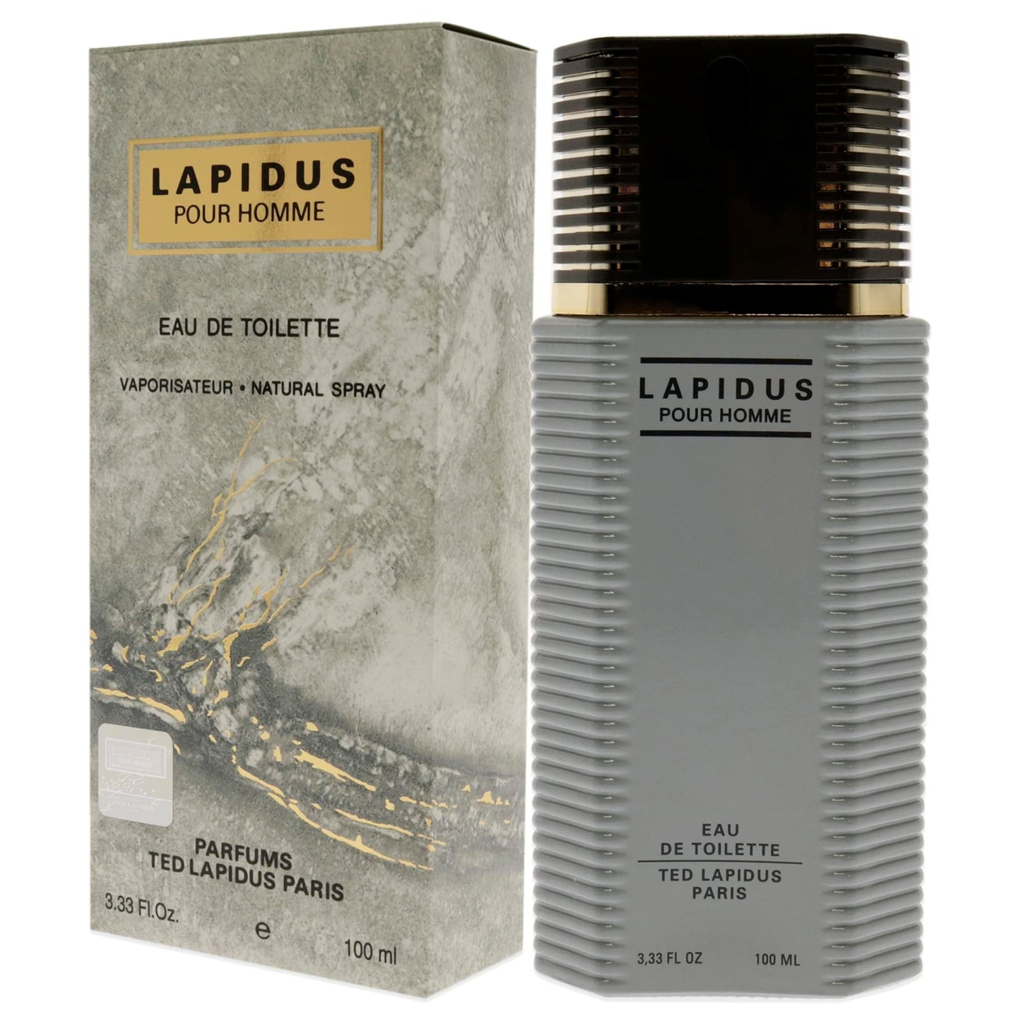 Lapidus By Ted Lapidus For Men. Eau De Toilette Spray 3.3 Ounces