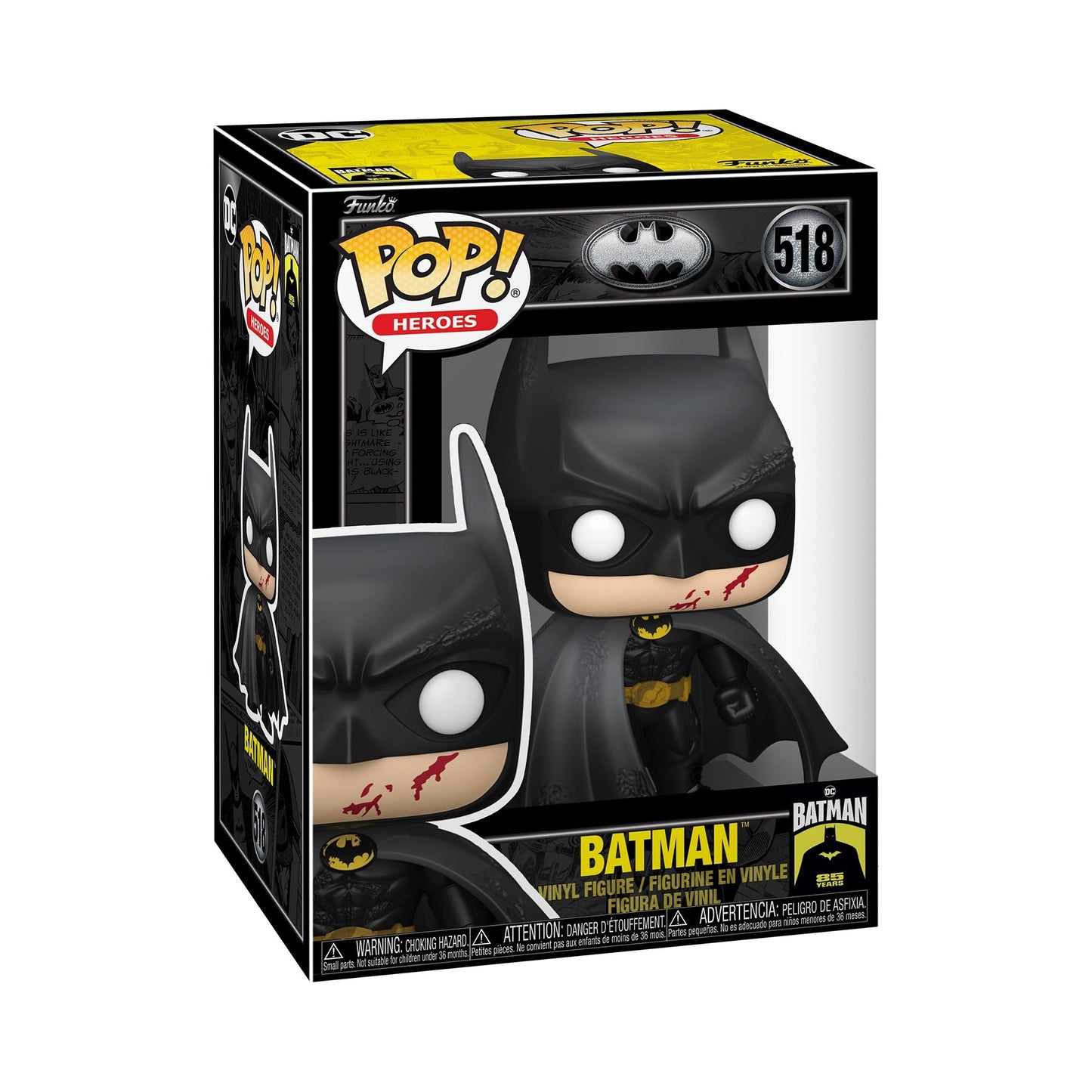 Funko POP! Movies: Batman's 85th Anniversary - Batman - Collectable Vinyl Figure - Gift Idea - Official Merchandise - for Kids & Adults - Movies Fans…