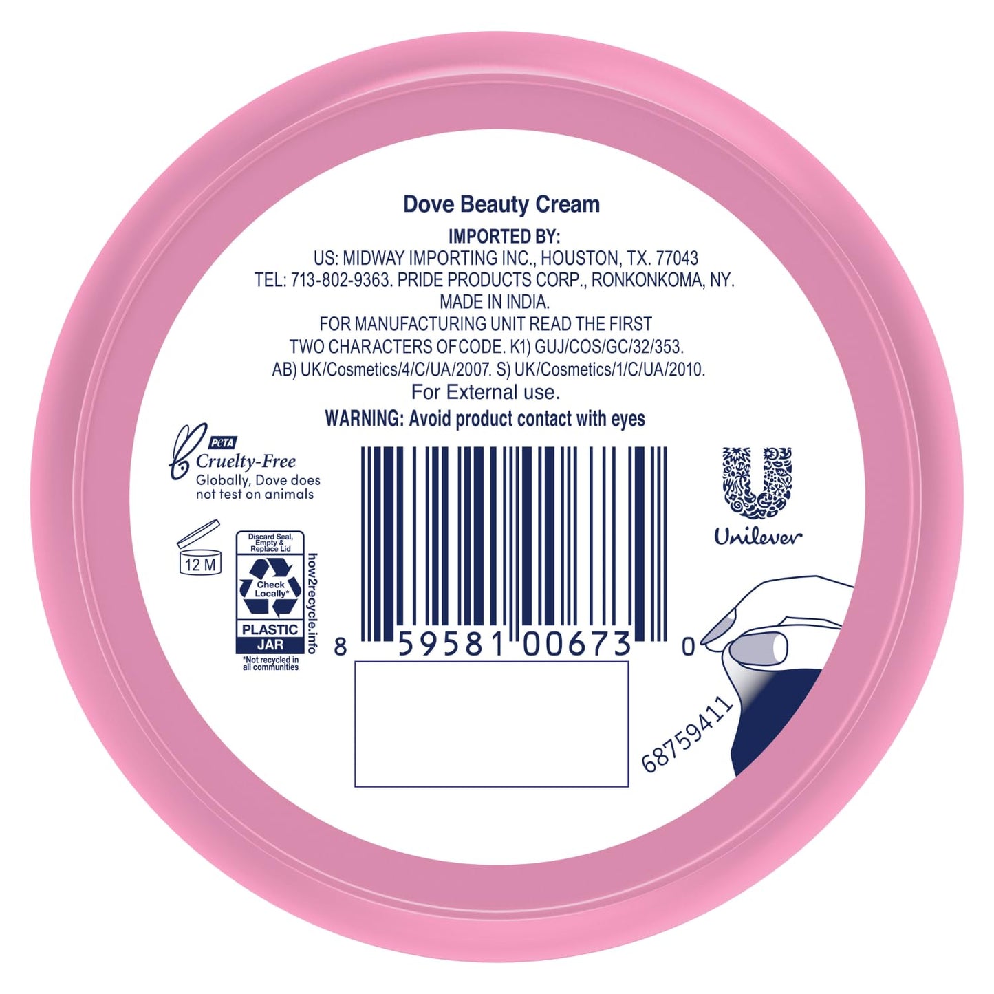 Dove Body Love Beauty Cream, Lightweight, Fast-Absorbing Face and Body Cream for Normal to Dry Skin, 24-Hour Moisture, Luxuriously Scented Face Cream