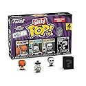 Funko Bitty Pop The Nightmare Before Christmas - Pumpkin Jack 4PK - Pumpkin King, Mayor (Frowning), Barrel and A Surprise Mystery Mini Figure - 0.9…