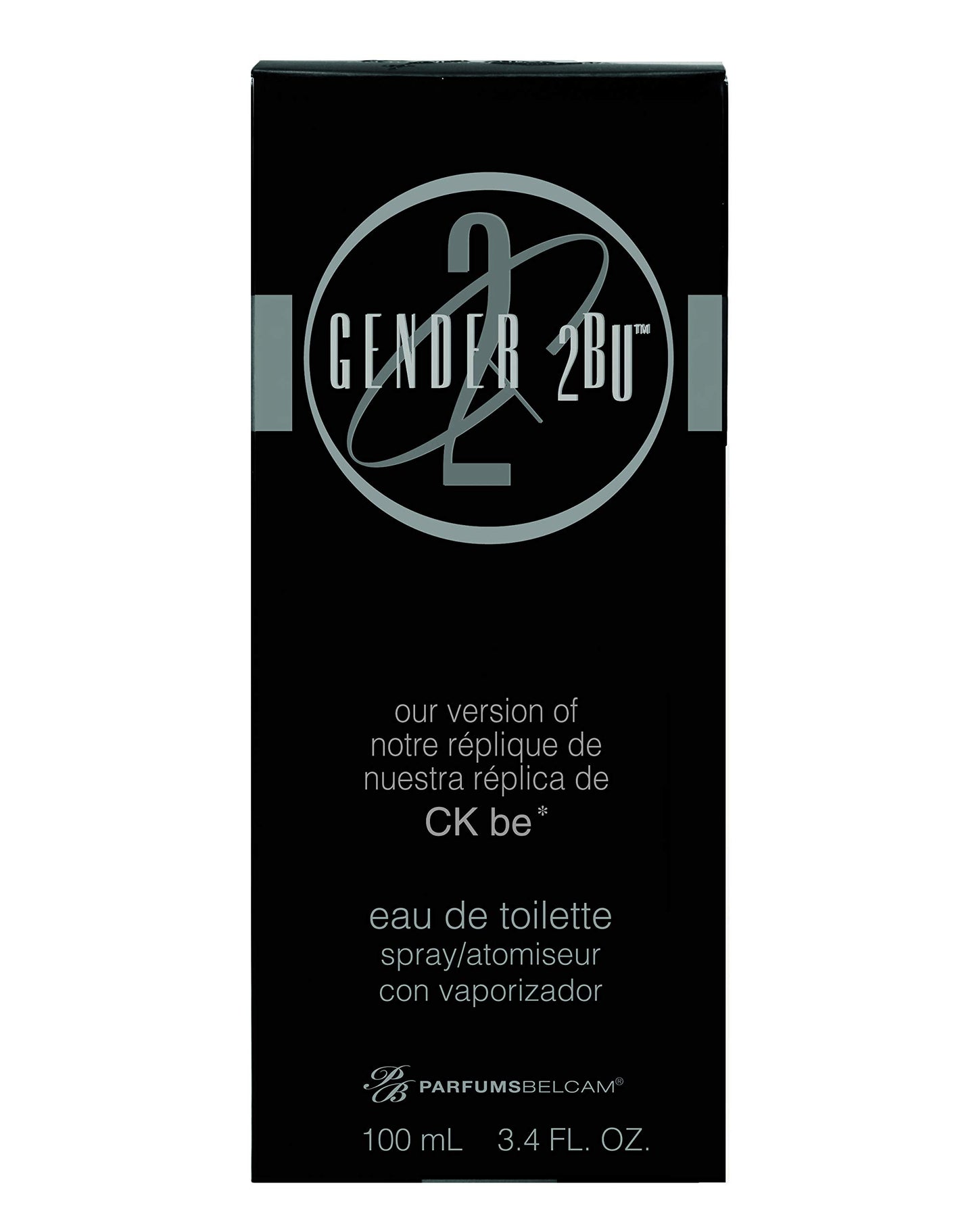 PB ParfumsBelcam Gender 2 BU Eau De Toilette Spray, Our Version of a Designer EDT, 100ml