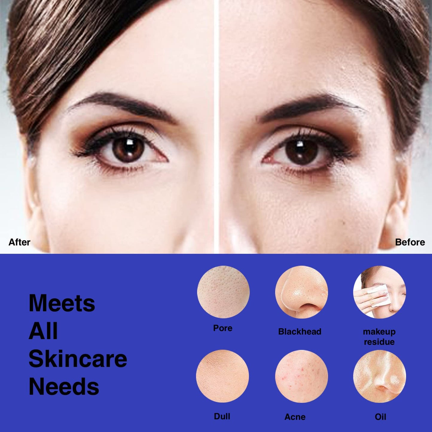 NågraCoola CLIE Facial Cleansing Brush – Waterproof Rechargeable Electric Face Scrubber for Men & Women, Cleansing, Exfoliating & Massage