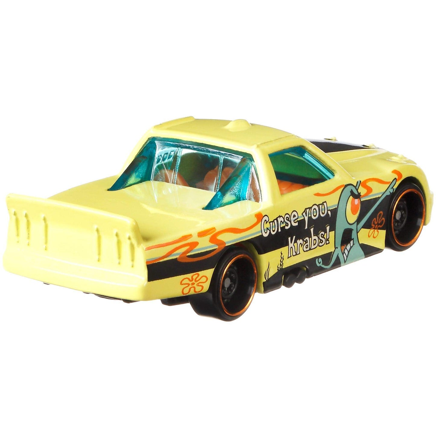 Hot Wheels Spongebob Circle Trucker 3/6, Yellow